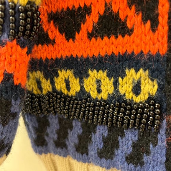 Zara Patchwork Knit Sweater Limited Edition Size S - Picture 8 of 15